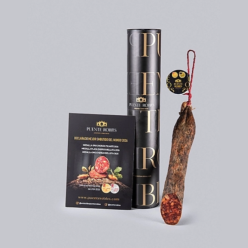 CHORIZO CULAR DE BELLOTA MEILLEUR CHORIZO DU MONDE ! (En tube) CHORIZO CULAR DE BELLOTA MEILLEUR CHORIZO DU MONDE ! (En tube)