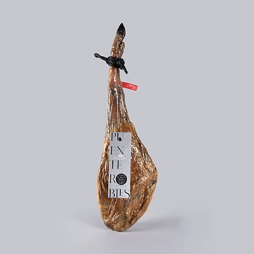 JAMBON IBÉRIQUE BELLOTA (NOURRI AU GLAND) à 75 % RACE IBÉRIQUE.