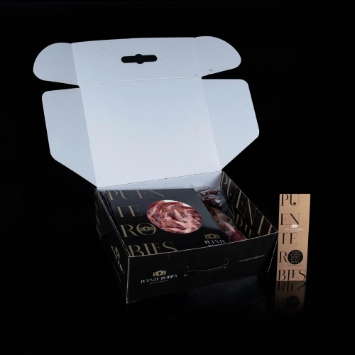JAMBON IBÉRIQUE NOURRI AU GLAND, 50 % RACE IBÉRIQUE (coupé au couteau)