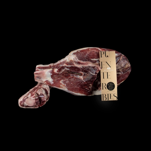 JAMBON IBÉRIQUE NOURRI AU GLAND, 50 % RACE IBÉRIQUE (désossé).