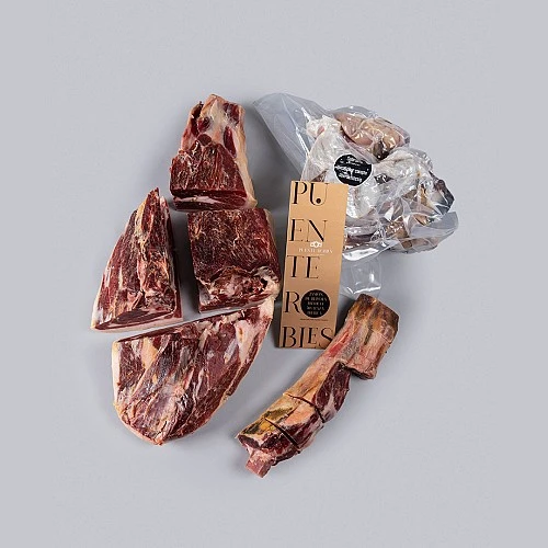 JAMBON IBÉRIQUE NOURRI AU GLAND, 50 % RACE IBÉRIQUE (désossé).