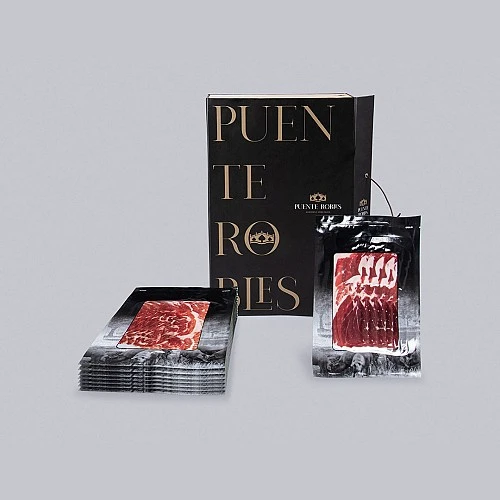 PACK CEBO CAMPO : 15 PAQUETS DE JAMBON CEBO DE CAMPO 50% IBÉRIQUE (TRANCHÉ À LA MACHINE) PACK CEBO CAMPO : 15 PAQUETS DE JAMBON CEBO DE CAMPO 50% IBÉRIQUE (TRANCHÉ À LA MACHINE)
