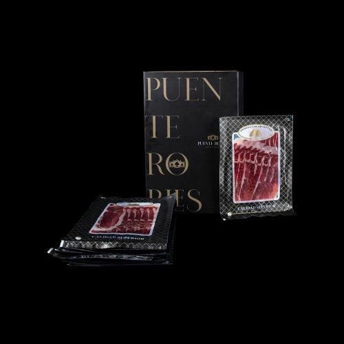 Pack Jambon Bellota : 15 Sachets de Jambon Bellota 100% Ibérique (Tranché à la Machine)